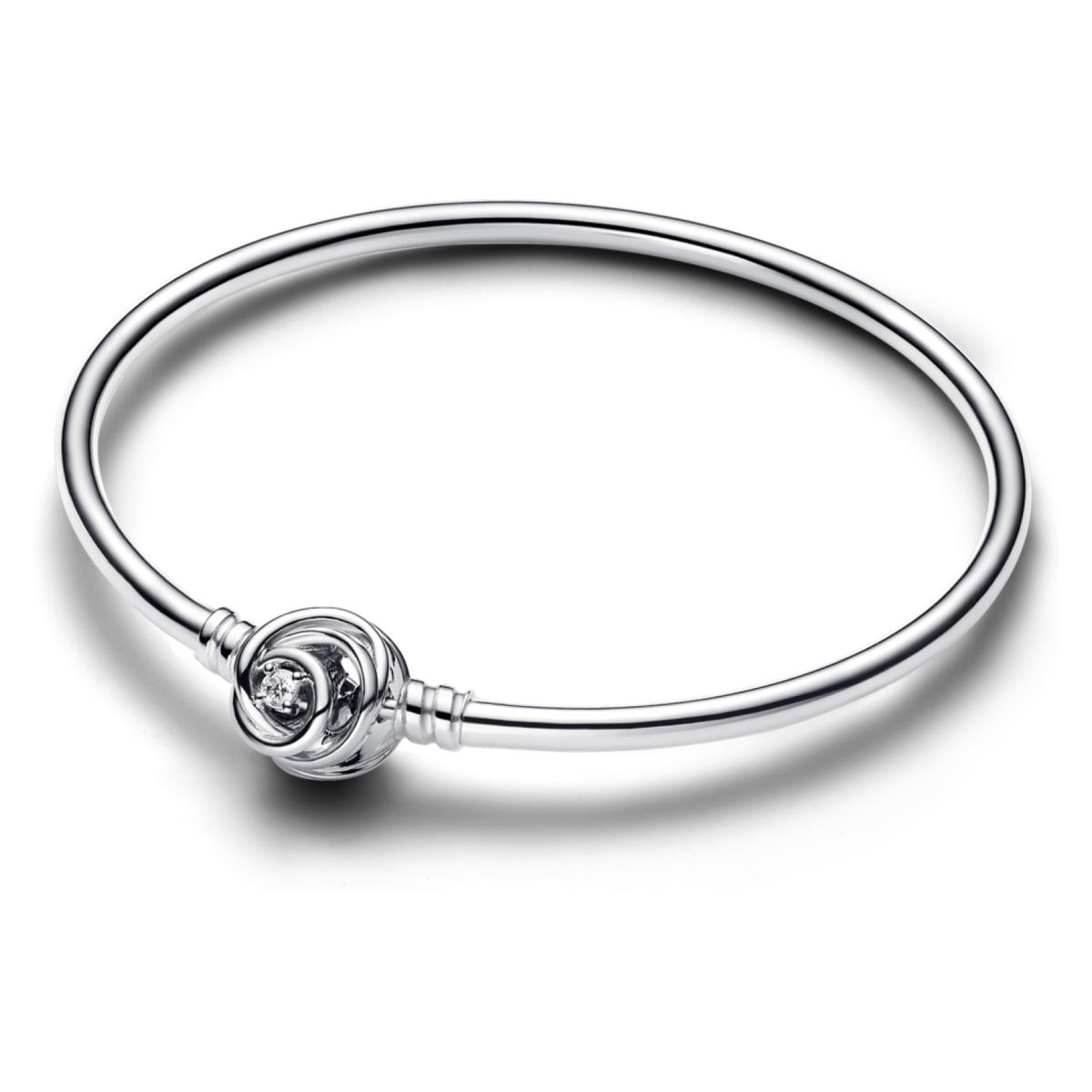 PANDORA - Brazalete Pandora Moments Rígida Cierre Envuelto Mujer Pandora