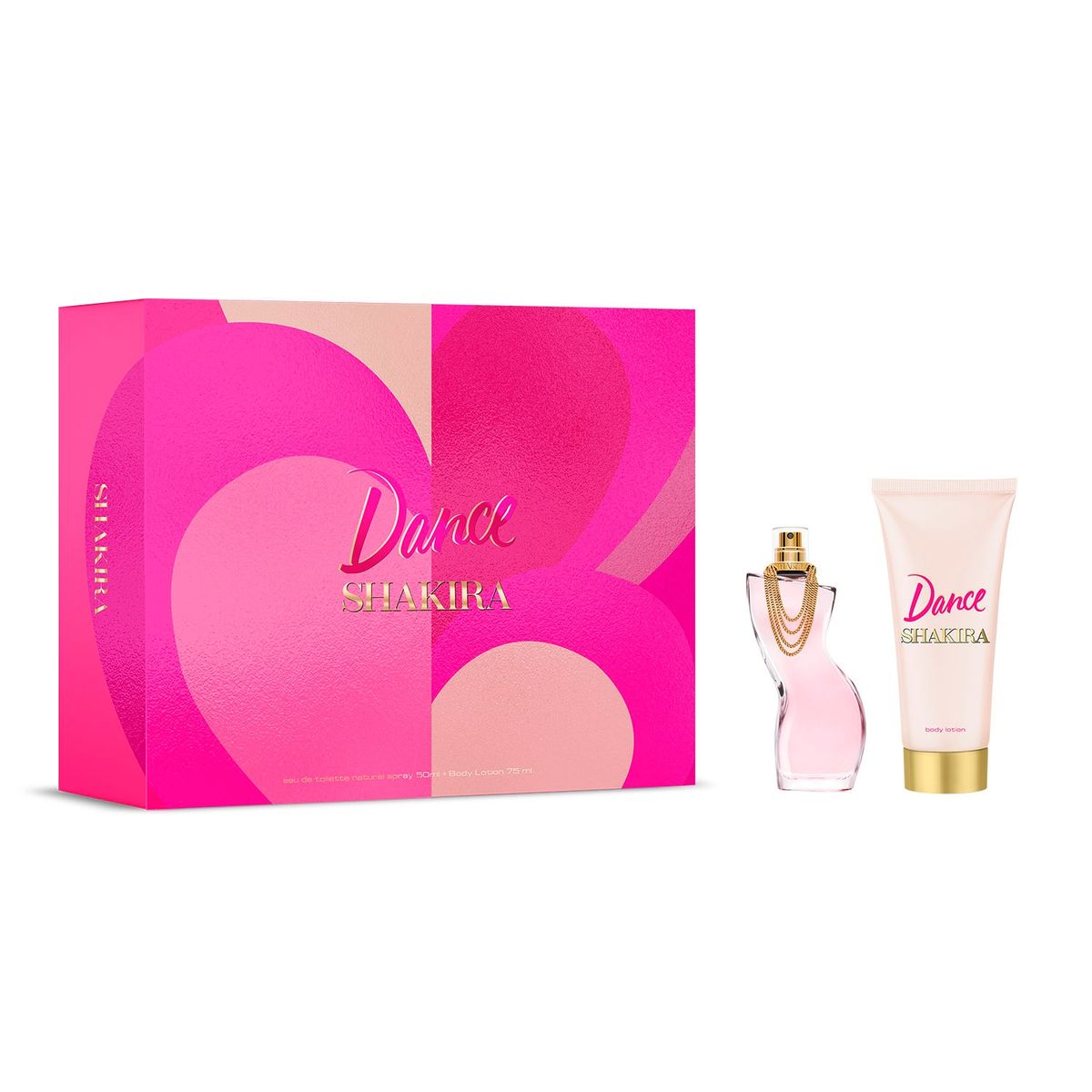 SHAKIRA - Set Regalo Shakira Perfume Mujer Perfume Mujer Dance EDT 50ml + Loción Corporal 75ml Shakira