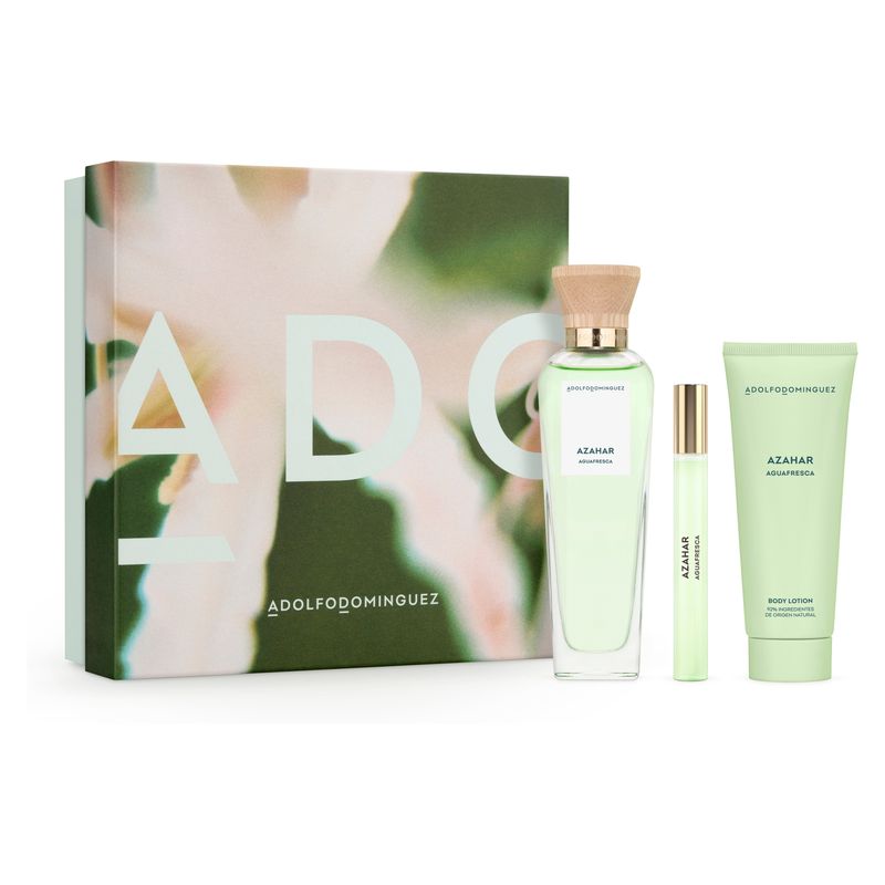 ADOLFO DOMINGUEZ - Set Perfume Mujer Azahar 120Ml +10Ml +Bl Adolfo Dominguez