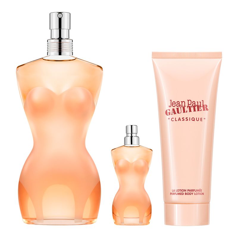 JEAN PAUL GAULTIER - Set Classique Eau De Toilette 100 Ml + Perfumed Loción Corporal 75 Ml + Eau De Toilette 6 Ml Jean Paul Gaultier
