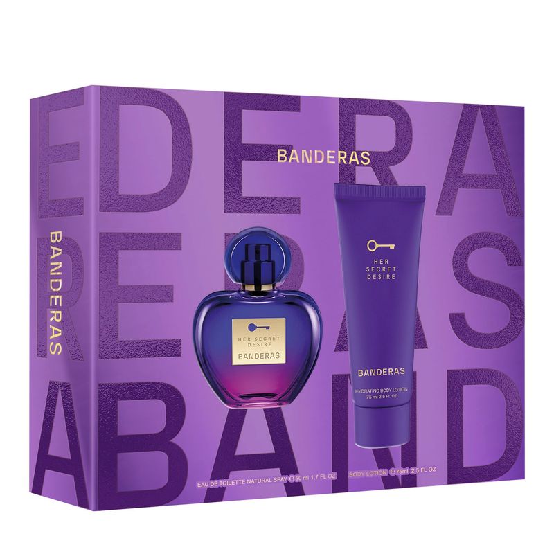 ANTONIO BANDERAS - Set Perfume Mujer Desire 2024 50Ml Vp+Bl Antonio Banderas
