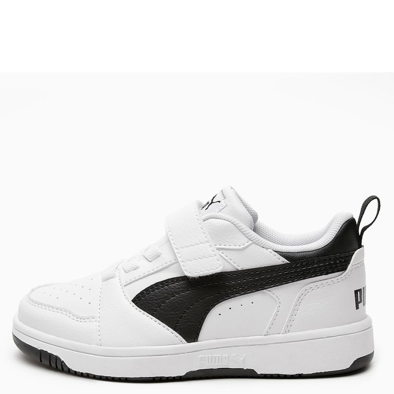 PUMA - Rebound V6 Lo Ac + Ps Zapatilla Urbana Niño Blanco (28 a 35) Puma