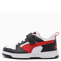 PUMA - Rebound V6 Lo Ac + Ps Zapatilla Urbana Niño Blanco (28 a 35)