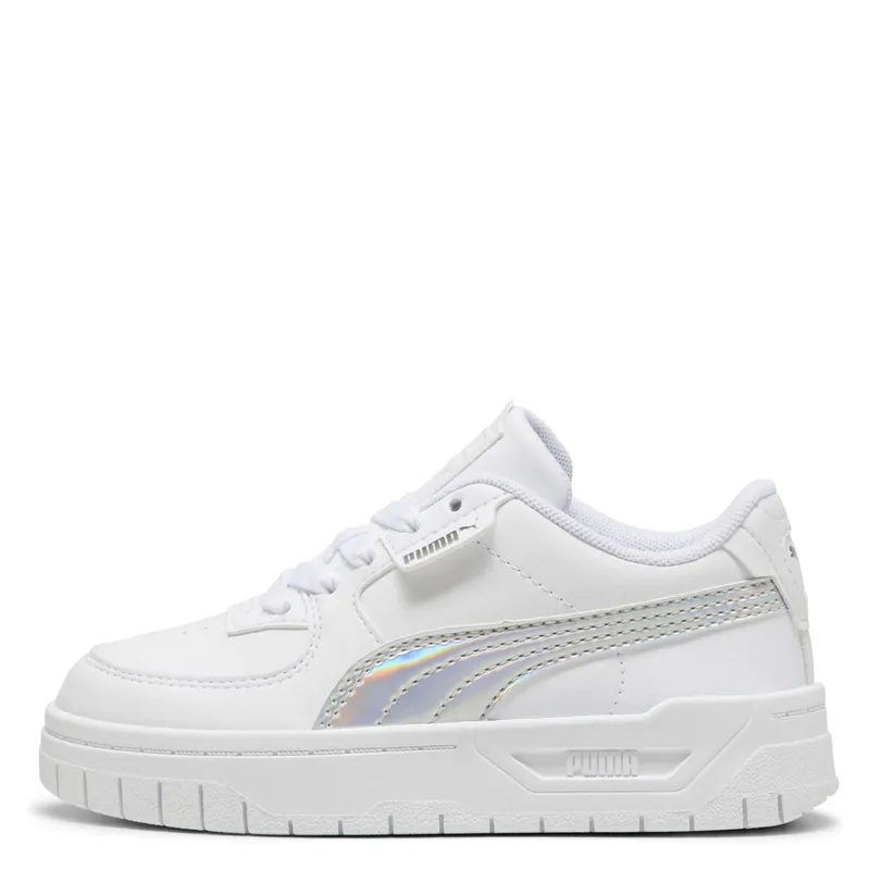 PUMA - Cali Dream Iridescent Ps Zapatilla Urbana Niña Blanco (28 a 35) Puma