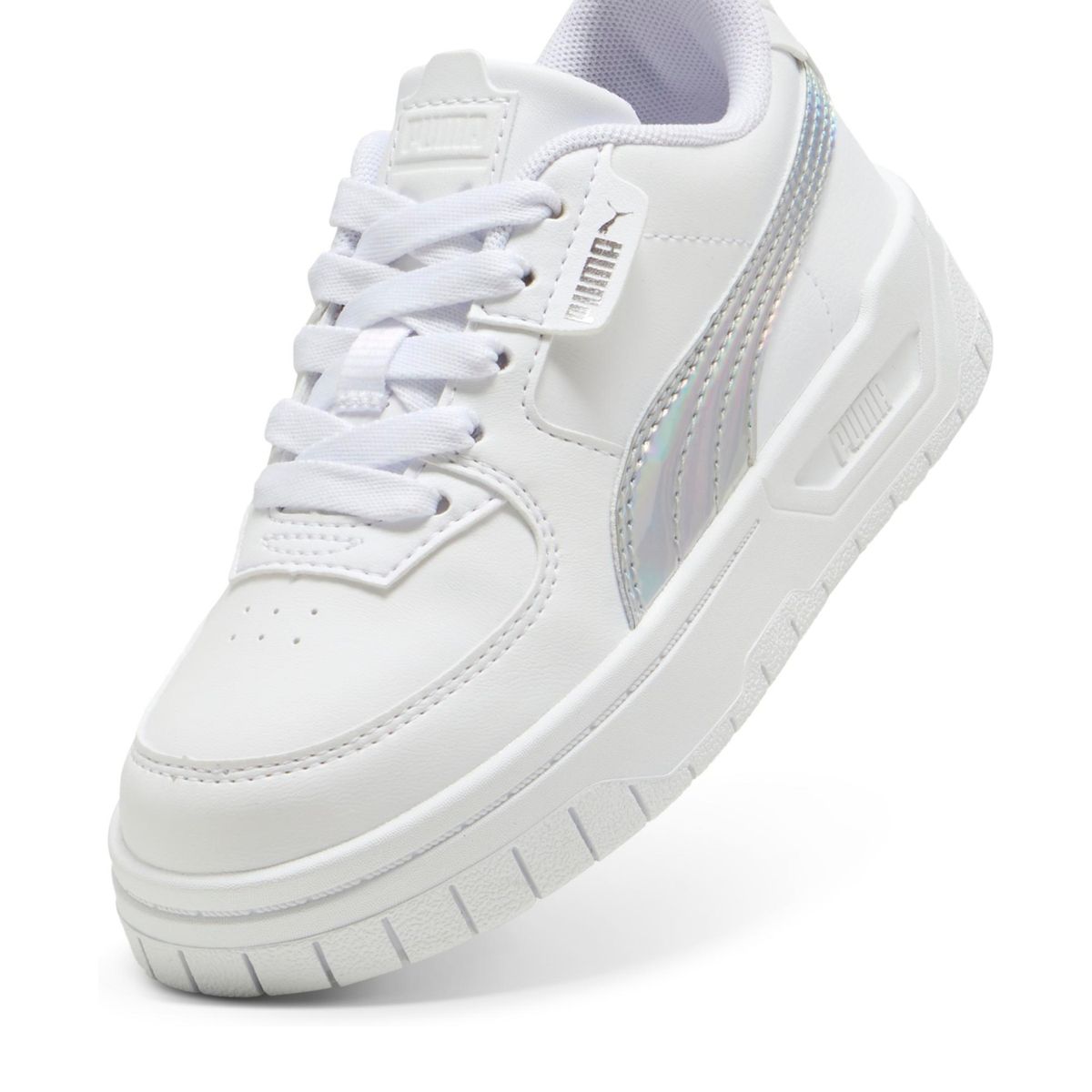 PUMA - Cali Dream Iridescent Ps Zapatilla Urbana Niña Blanco (28 a 35) Puma