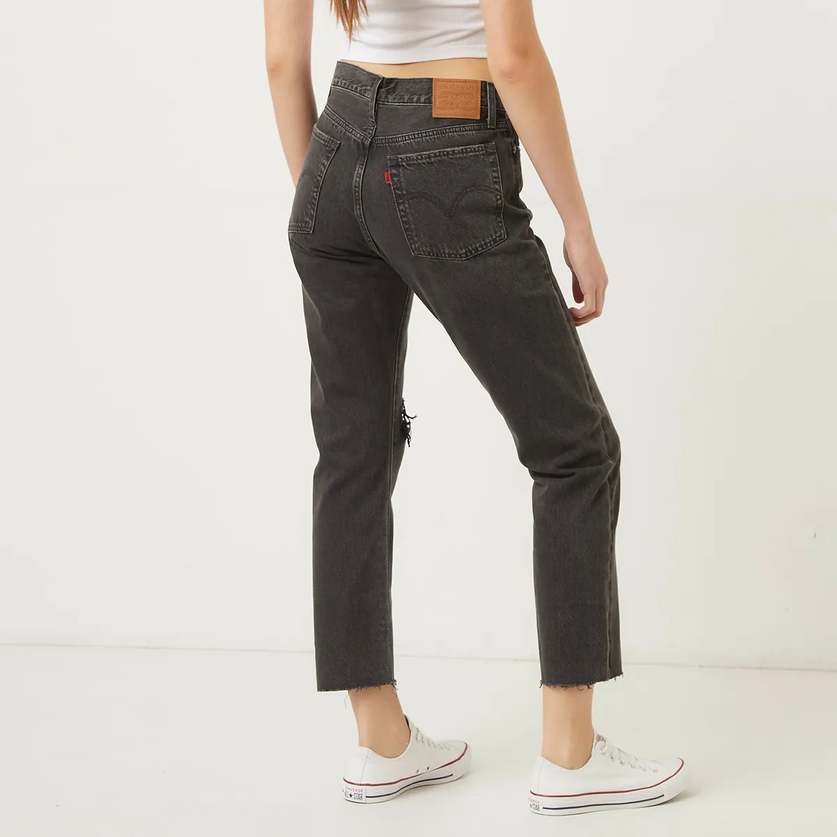 LEVIS - Jeans Straight Tiro Alto Mujer Levis