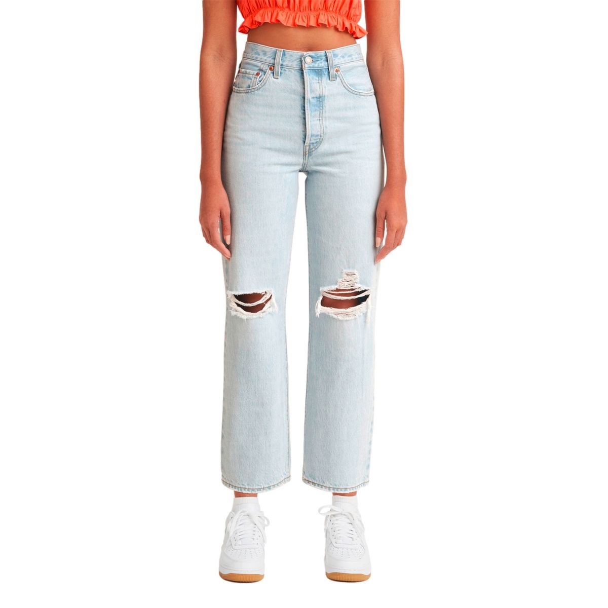 LEVIS - Jeans Wide Leg Tiro Súper Alto Mujer Levis