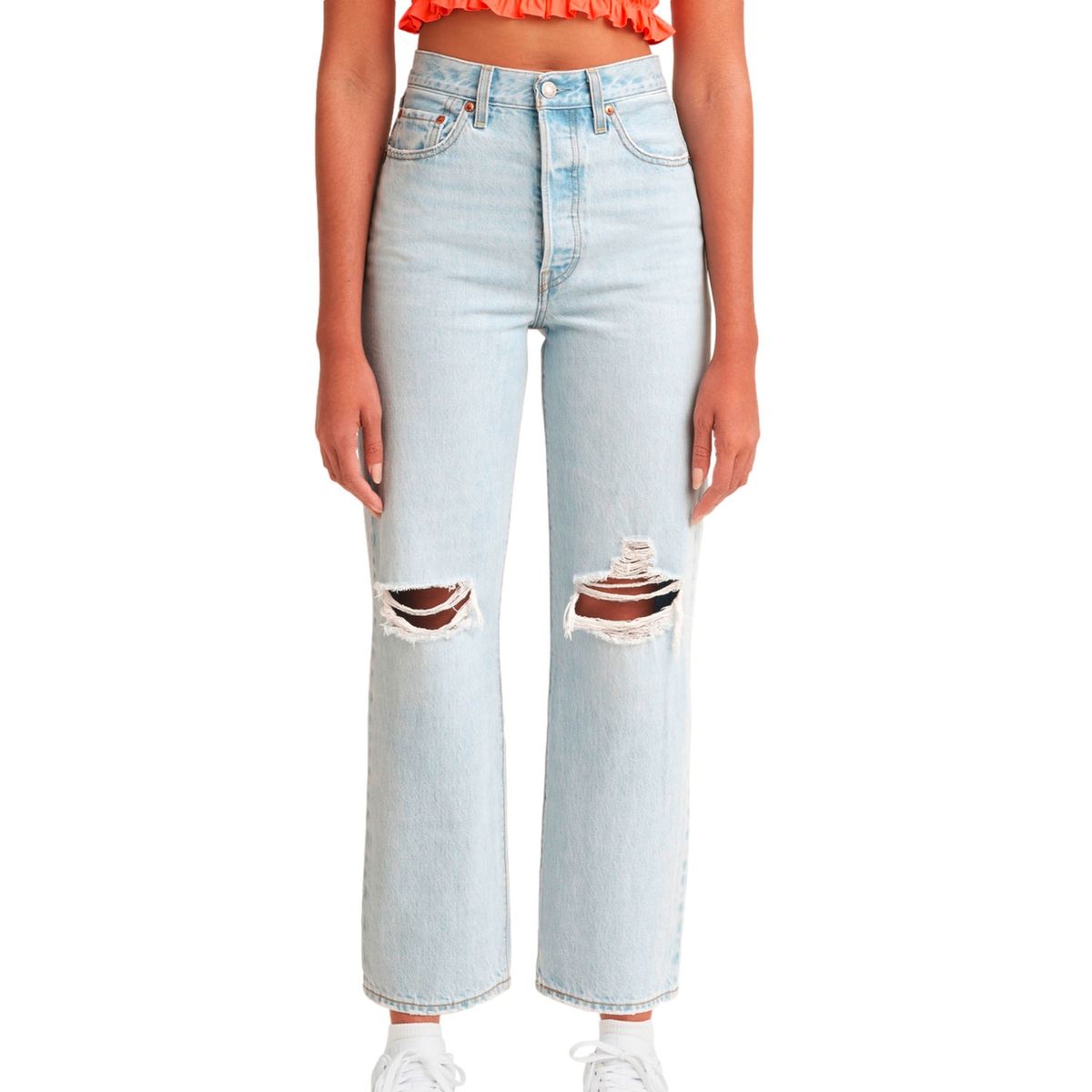 LEVIS - Jeans Wide Leg Tiro Súper Alto Mujer Levis