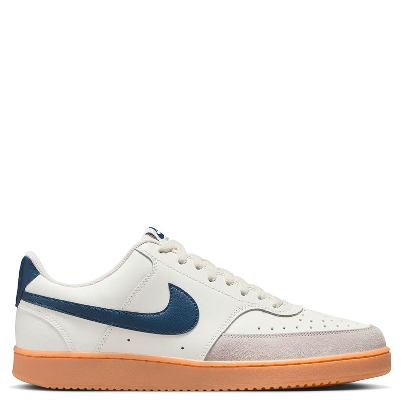 NIKE - Court Vision Lo Trk3 Zapatilla Urbana Hombre Cuero Blanco Nike