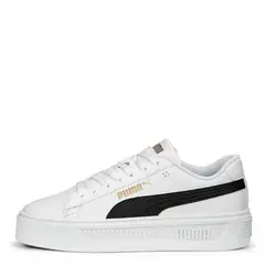 PUMA - Smash Platform V3 Zapatilla Urbana Mujer Blanco