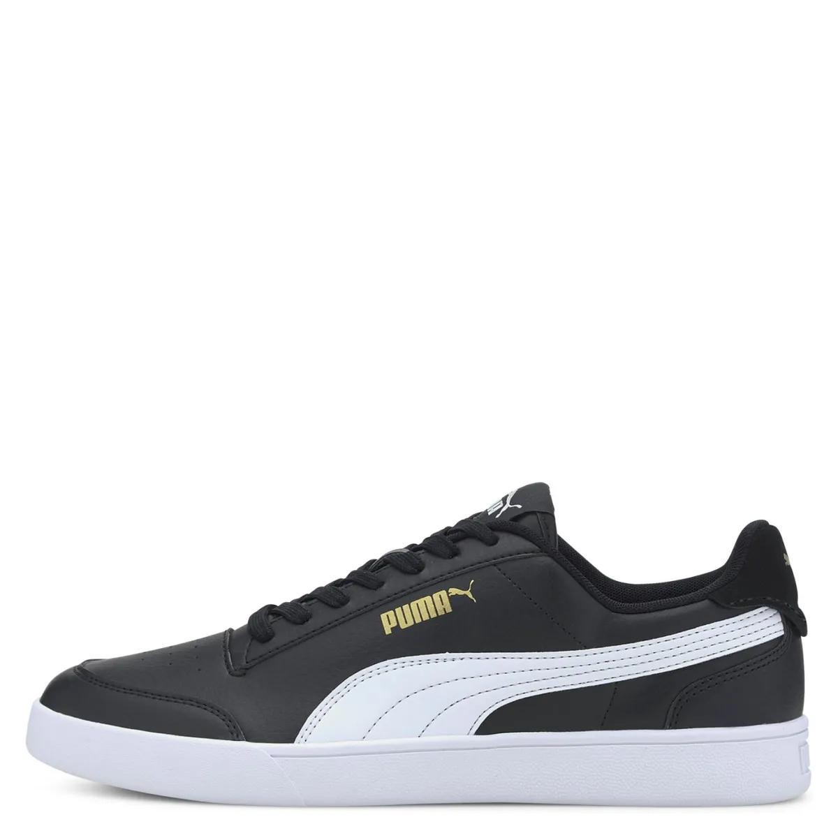 PUMA - Shuffle Zapatilla Urbana Hombre Negro Puma