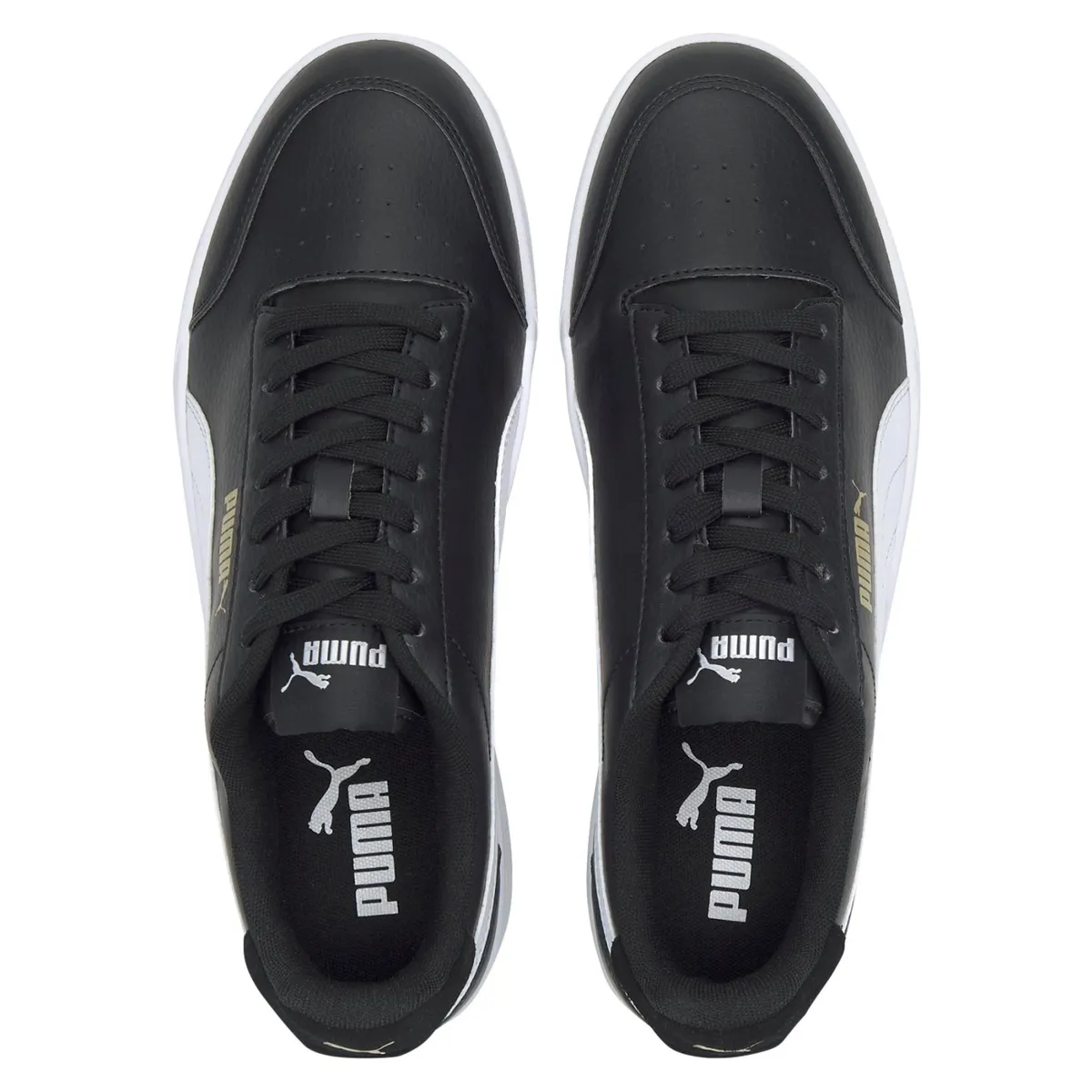 PUMA - Shuffle Zapatilla Urbana Hombre Negro Puma