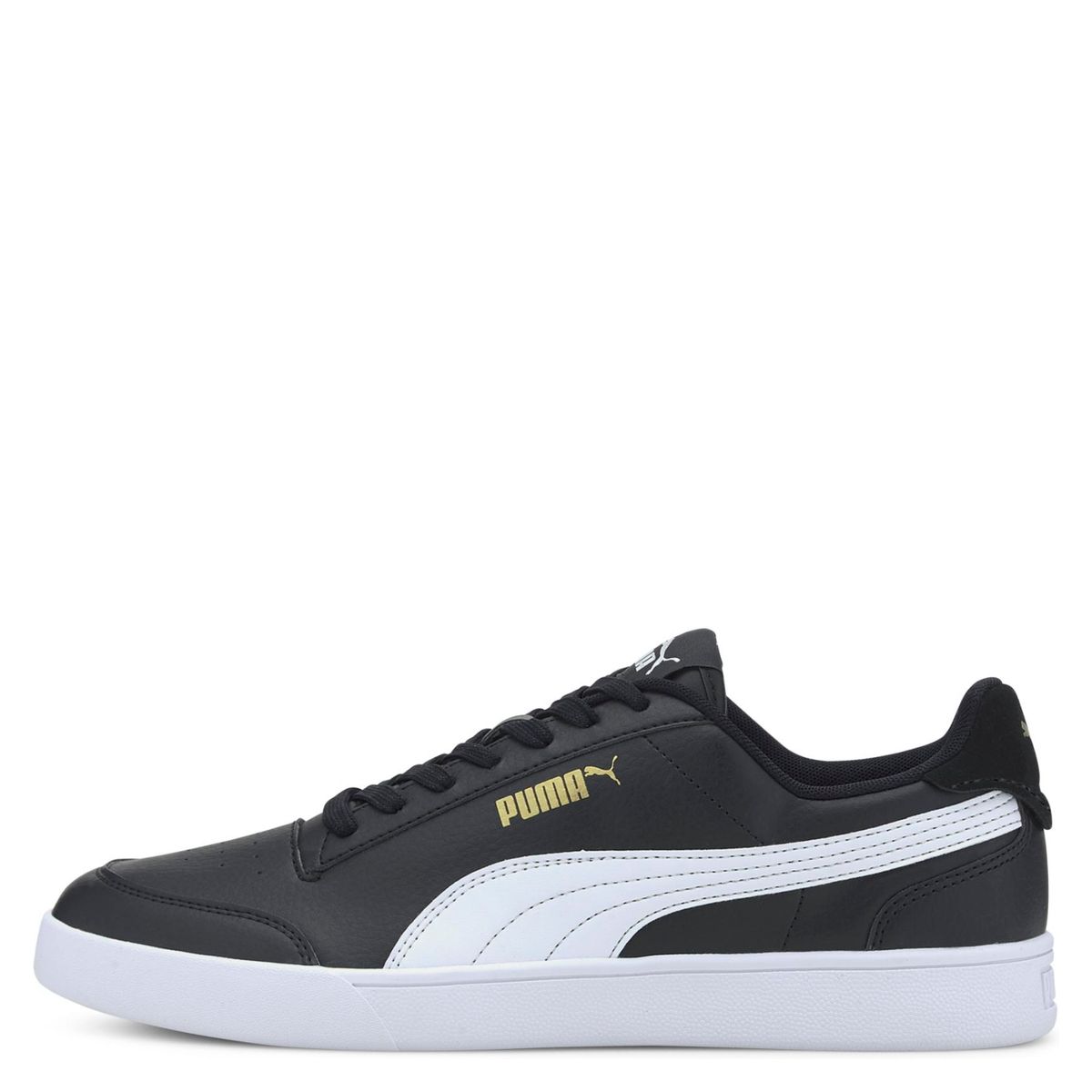 PUMA - Shuffle Zapatilla Urbana Hombre Negro Puma