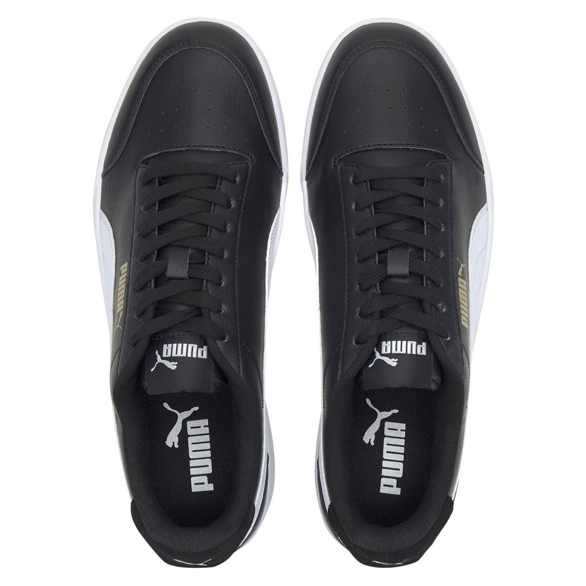 PUMA - Shuffle Zapatilla Urbana Hombre Negro Puma