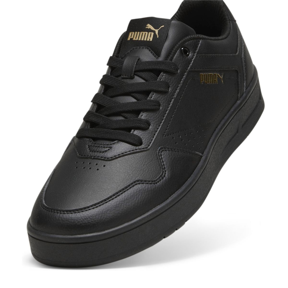 PUMA - Court Classic Zapatilla Urbana Hombre Negro Puma
