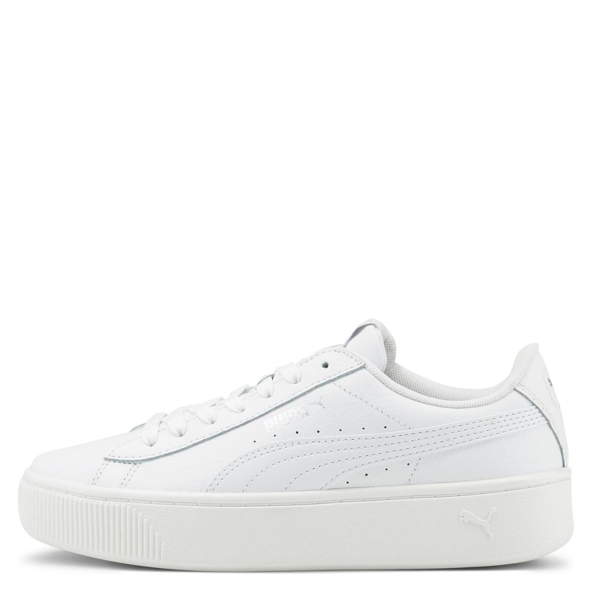 PUMA - Vikky Stacked L Zapatilla Urbana Mujer Blanco Puma