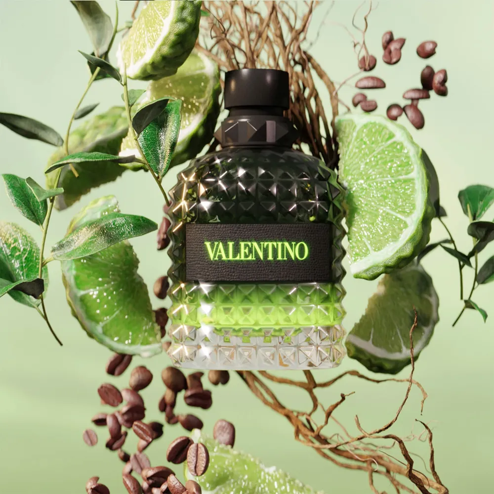 Valentino Born in Roma Green Stravaganza Uomo EDT 100 ml, foto 3