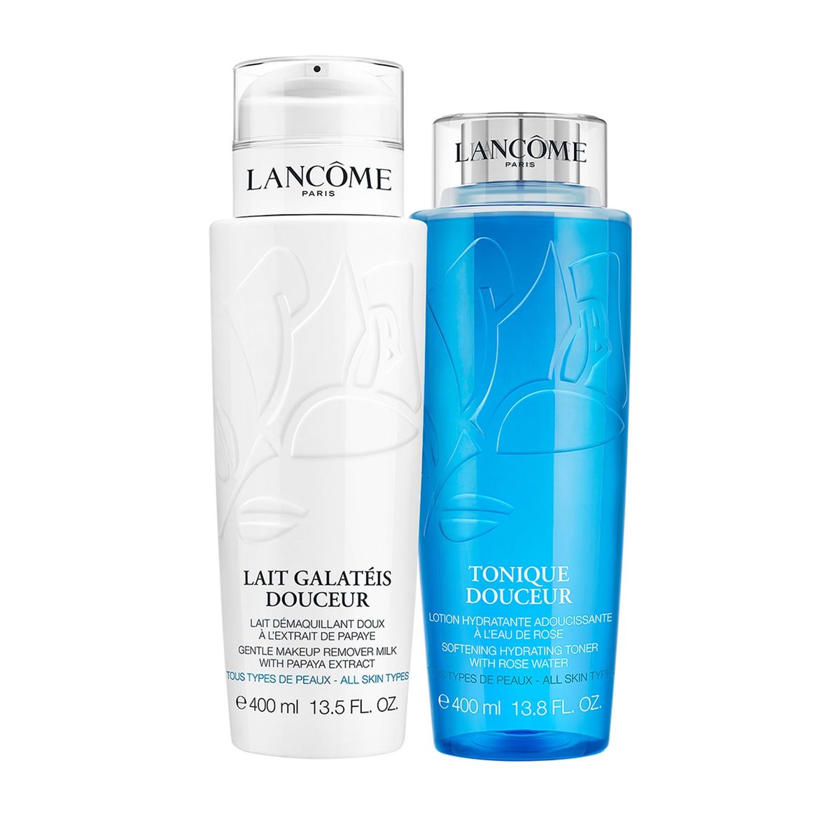 LANCOME - Set Leche De Limpieza Douceur 400 Ml + Tónico Douceur 400 Ml Lancome