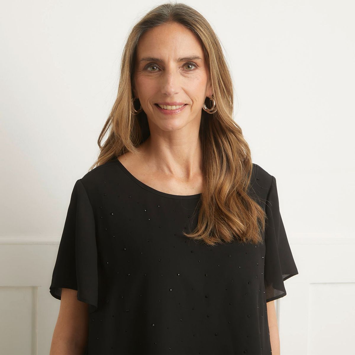 S COCCI - Blusa Manga Corta Mujer S Cocci