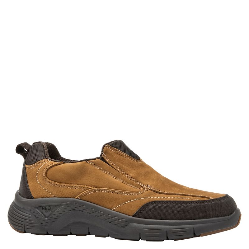 16 HRS - Zapato Casual Hombre Cuero Cafe 16 Hrs