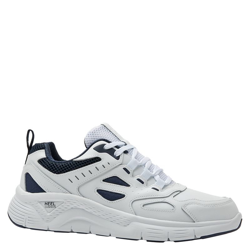 16 HRS - Zapatilla Urbana Hombre Cuero Blanco 16 Hrs