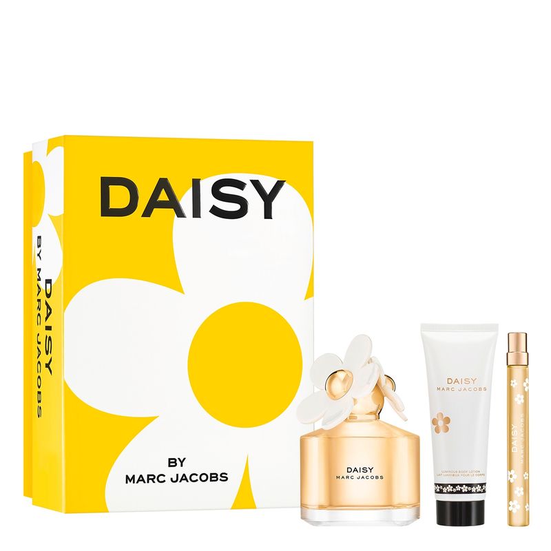 MARC JACOBS - Set Perfume Mujer Daisy Eau de Toilette 100 + Body Lotion 75 + Pen Spray 10 Ml