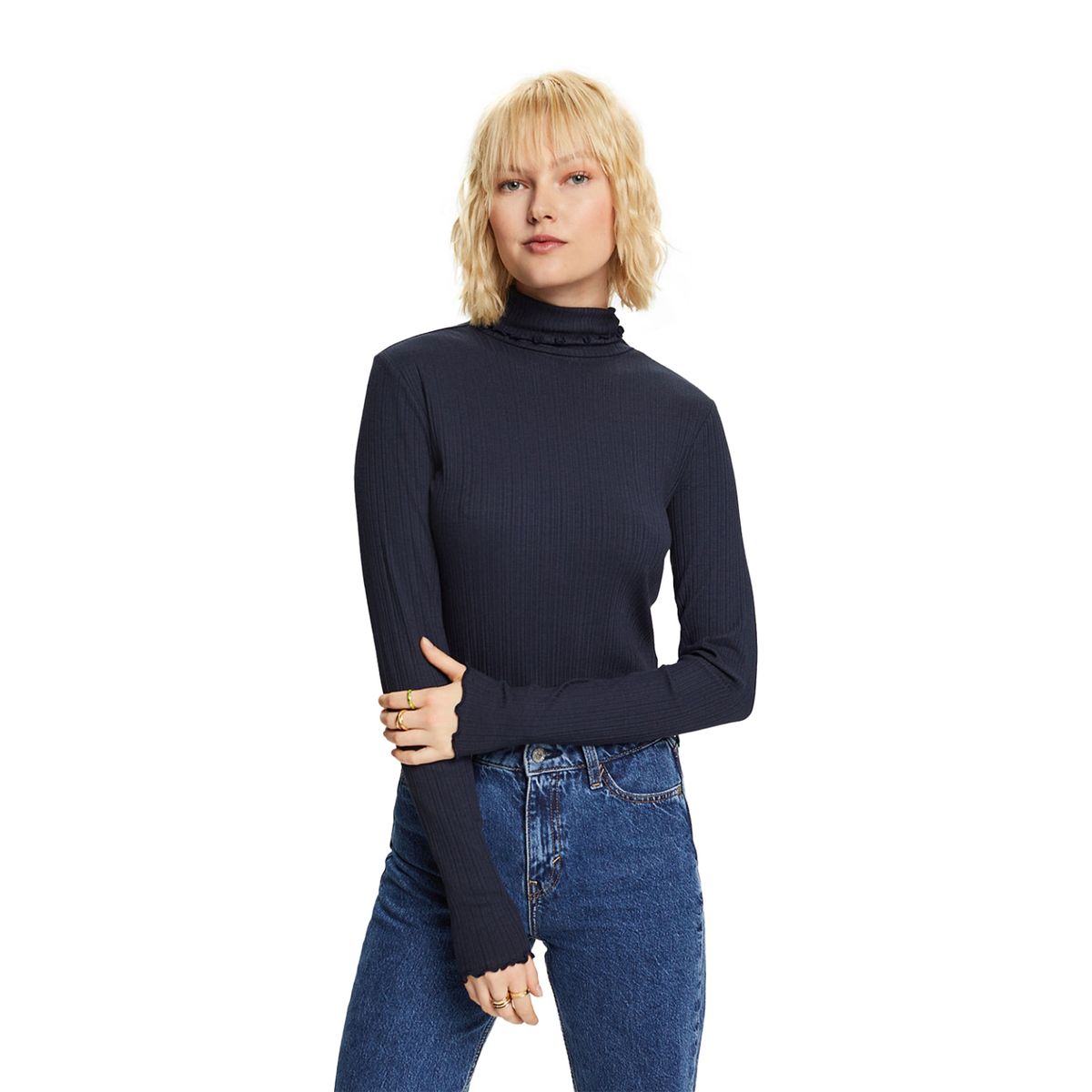 ESPRIT - Polera Manga Larga Mujer Esprit