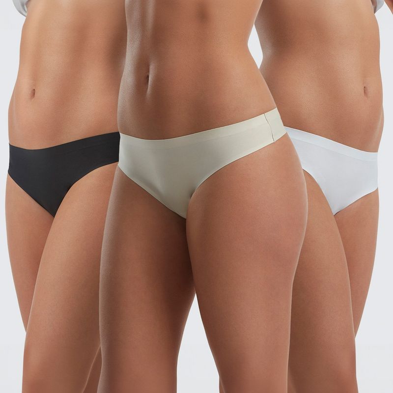 FLORES - Pack de 3 Calzones Mujer Flores