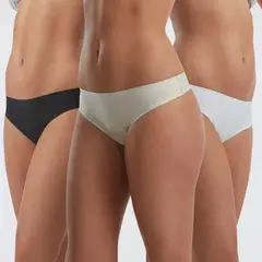 FLORES - Pack de 3 Calzones Mujer