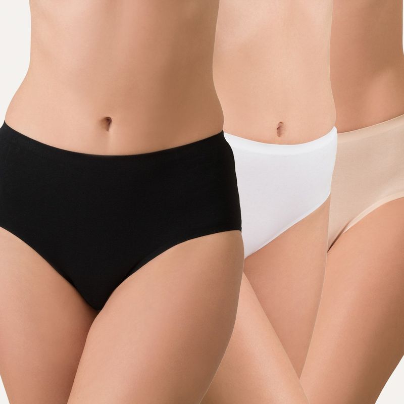 FLORES - Pack De 3 Calzones Mujer Flores