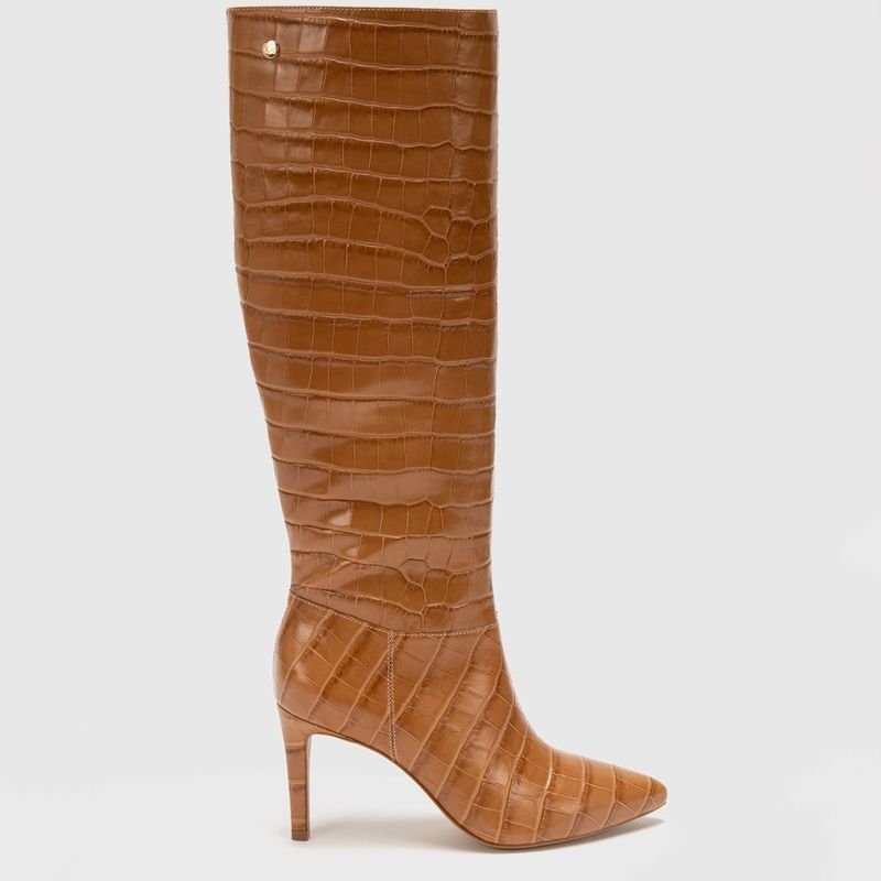 GACEL - Bota Mujer Cuero Cafe Gacel