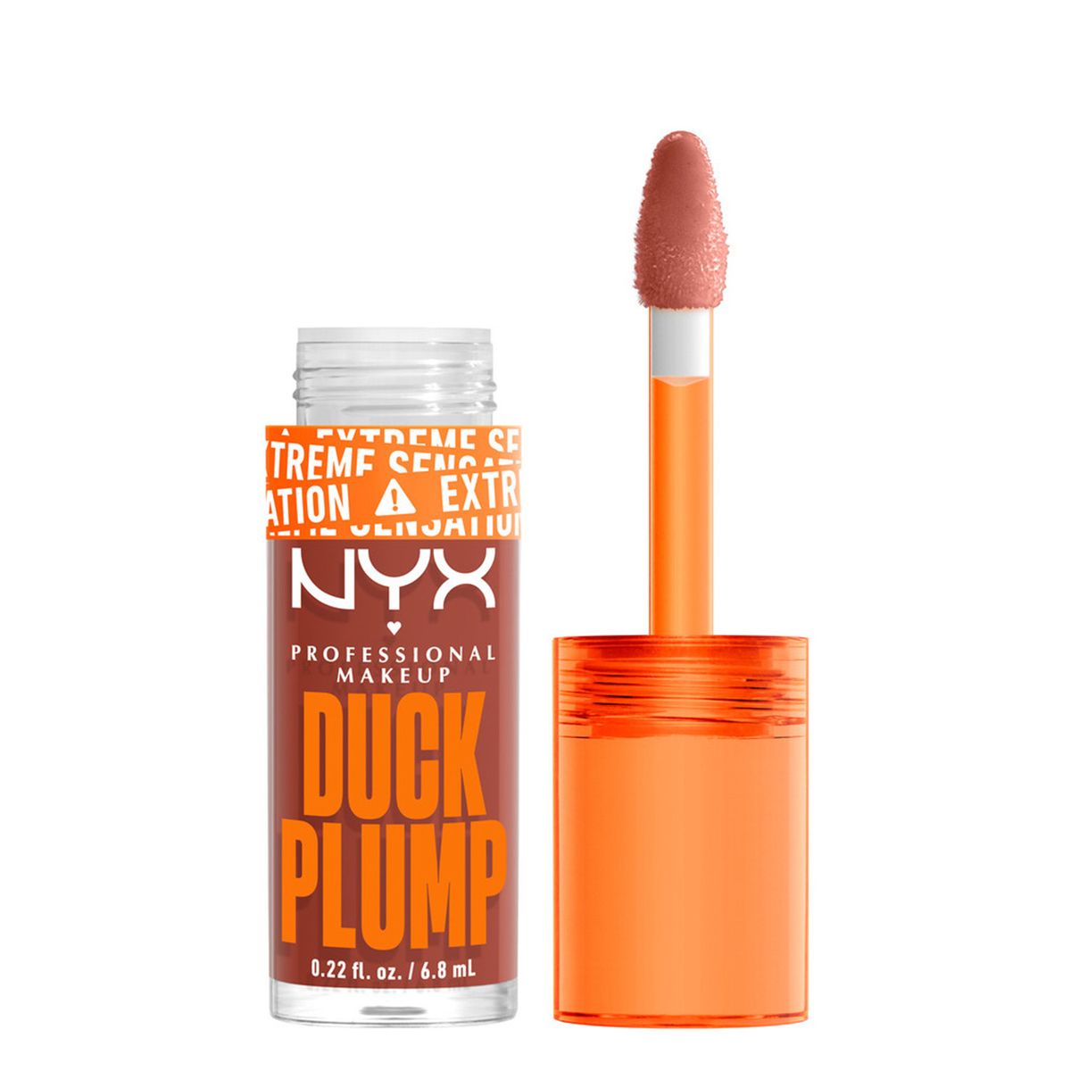 NYX PROFESSIONAL MAKEUP - Brillo Labial Duck Plump - Brown Of Applause Nyx Professional Makeup