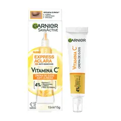 GARNIER - Crema De Ojos Anti-Ojeras Express Aclara 15Ml Skin Natural Face