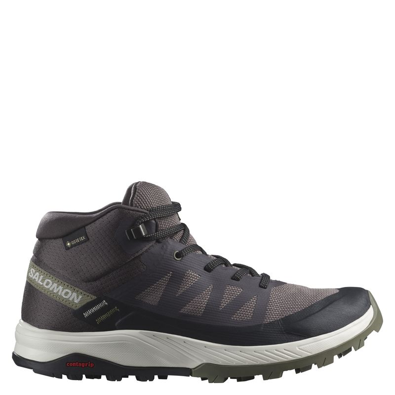SALOMON - Outrise Zapatilla Outdoor Mujer Gris Salomon