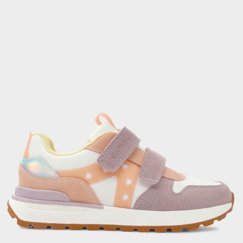 COLLOKY - Zapatilla Urbana Niña Blanco (34 a 38) Colloky