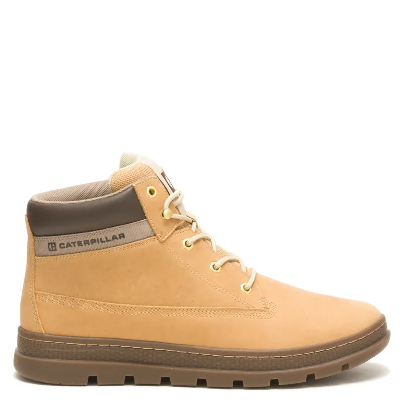 CAT - Zapatilla Urbana Hombre Cuero Beige Cat