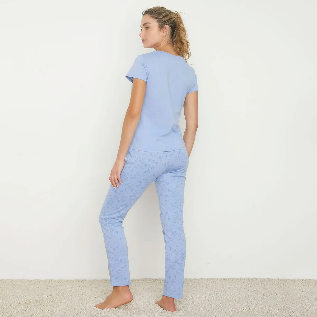 SNOOPY - Conjunto Pijama Mujer Snoopy