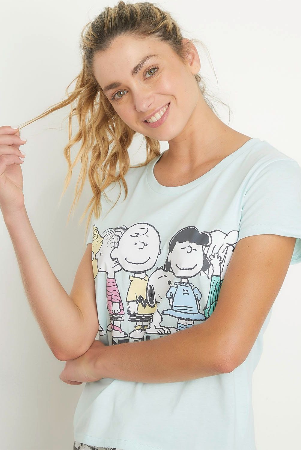 SNOOPY - Conjunto Pijama Mujer Snoopy