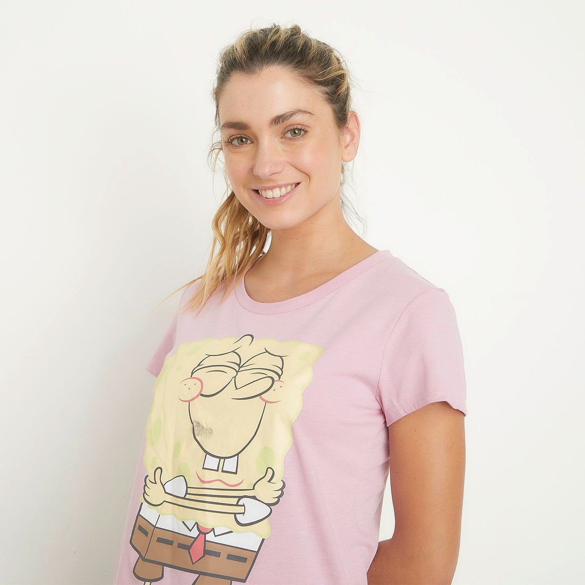 NICKELODEON - Conjunto de Pijama Bob Esponja Mujer Nickelodeon