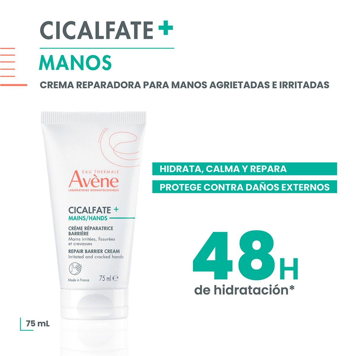 AVENE - Crema Manos Hidratante 100 Ml Avène