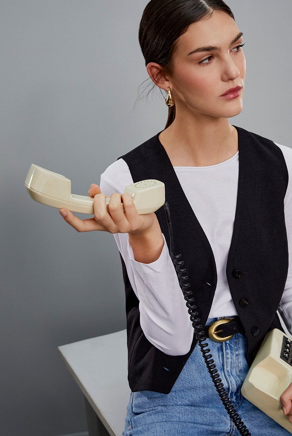 BASEMENT - Blazer Vest Mujer Basement