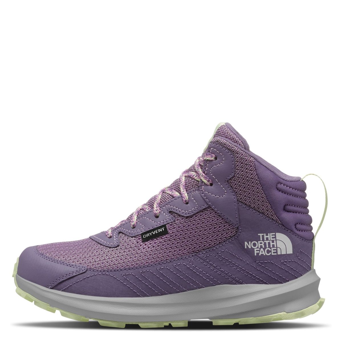 THE NORTH FACE - Youth Fastpack Hr Mid Wp Ihb Zapatilla Outdoor Unisex Impermeable Morado (31 a 38) The North Face