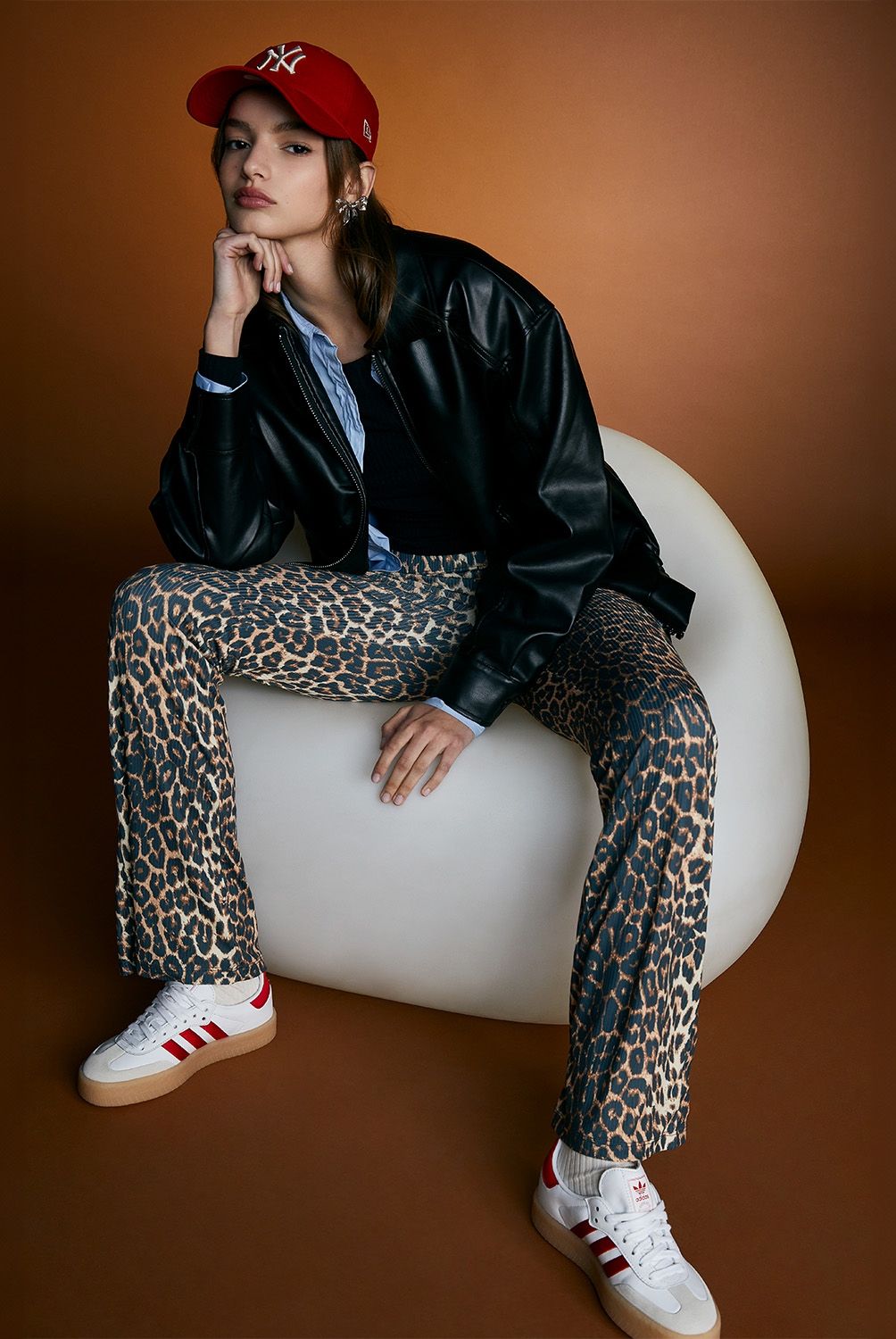 SYBILLA - Pantalón Flare Tiro Medio Mujer Sybilla