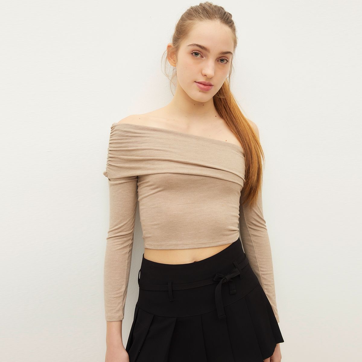 SYBILLA - Polera Mujer Sybilla Hombros Descubiertos