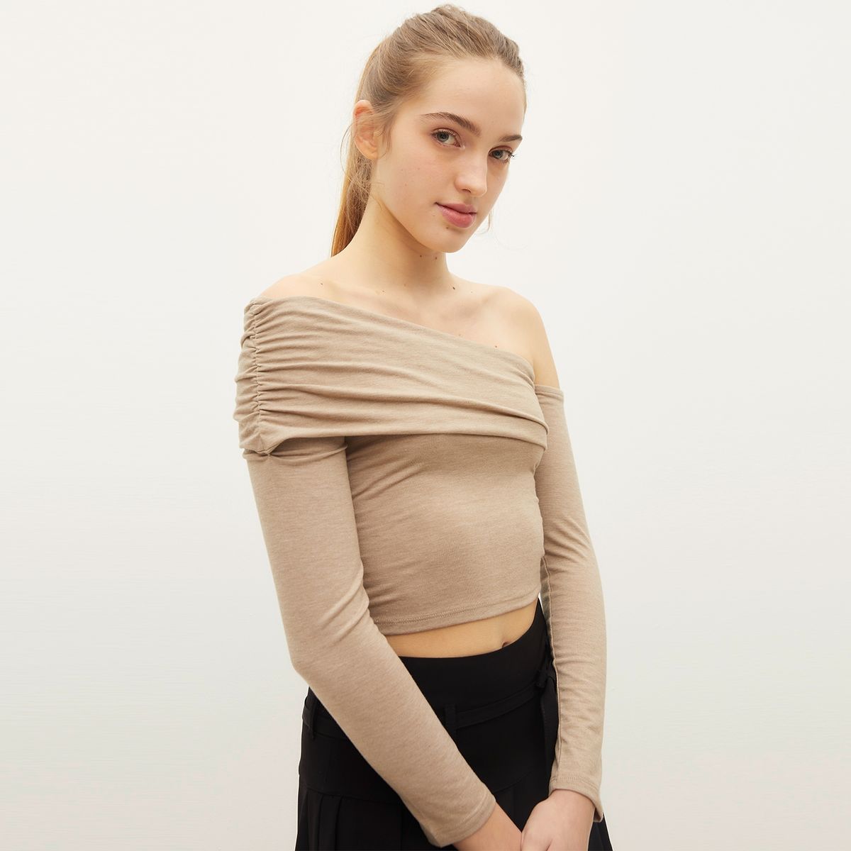 SYBILLA - Polera Mujer Sybilla Hombros Descubiertos