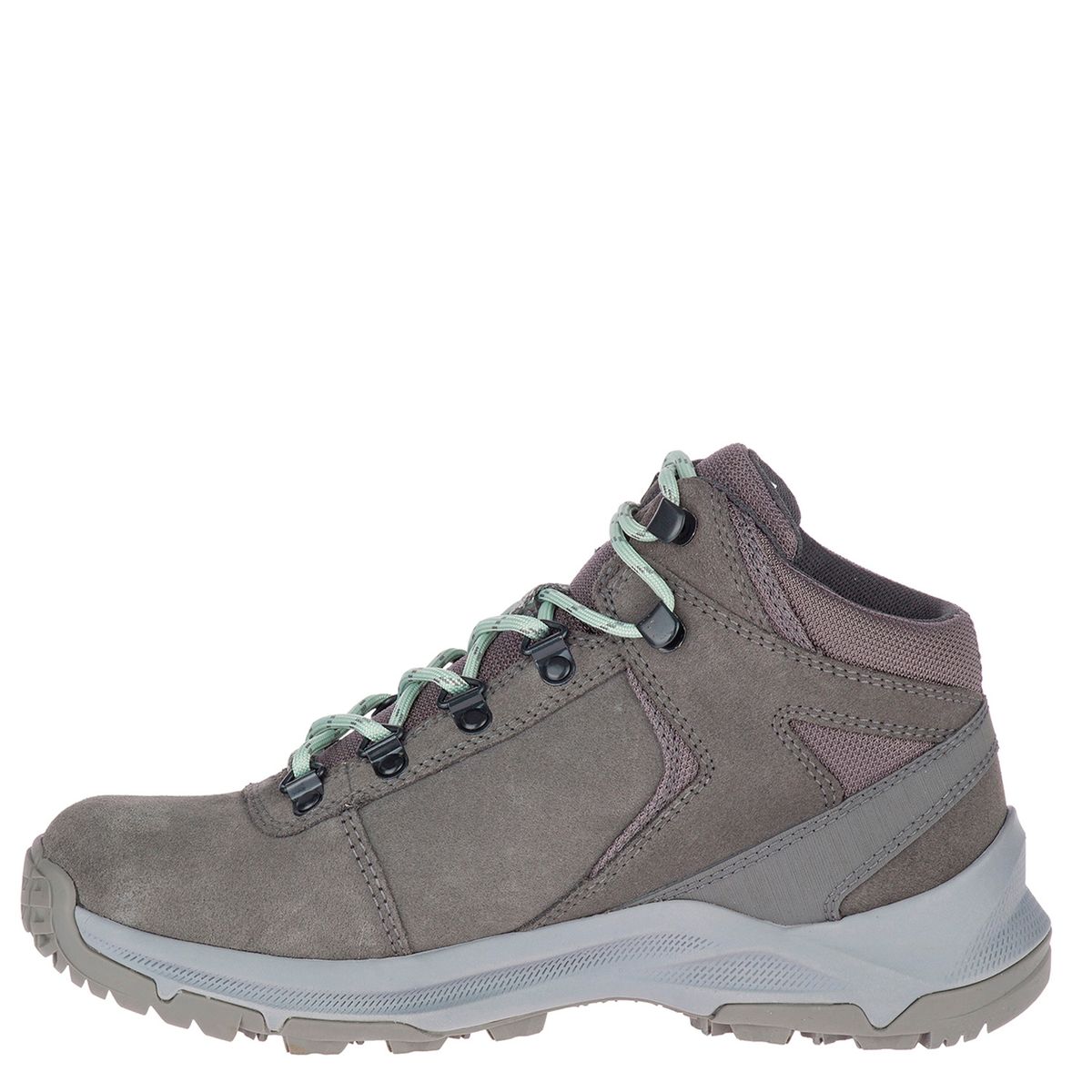 MERRELL - Zapatilla Outdoor Mujer Cuero Gris Merrell
