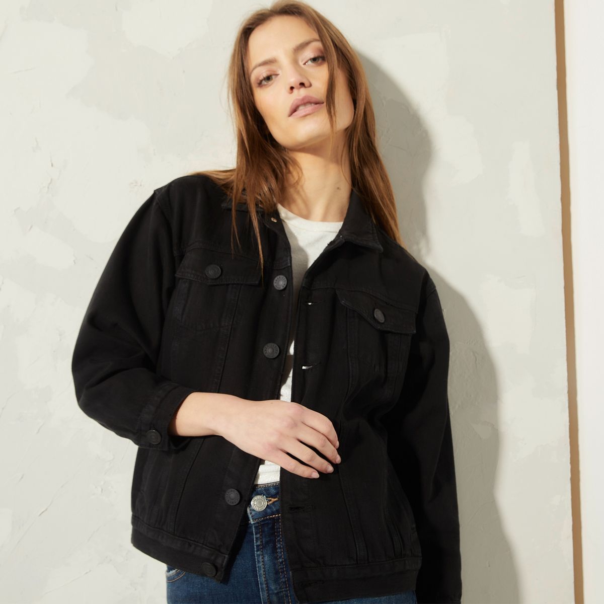 AMERICANINO - Chaqueta Jeans Mujer Americanino