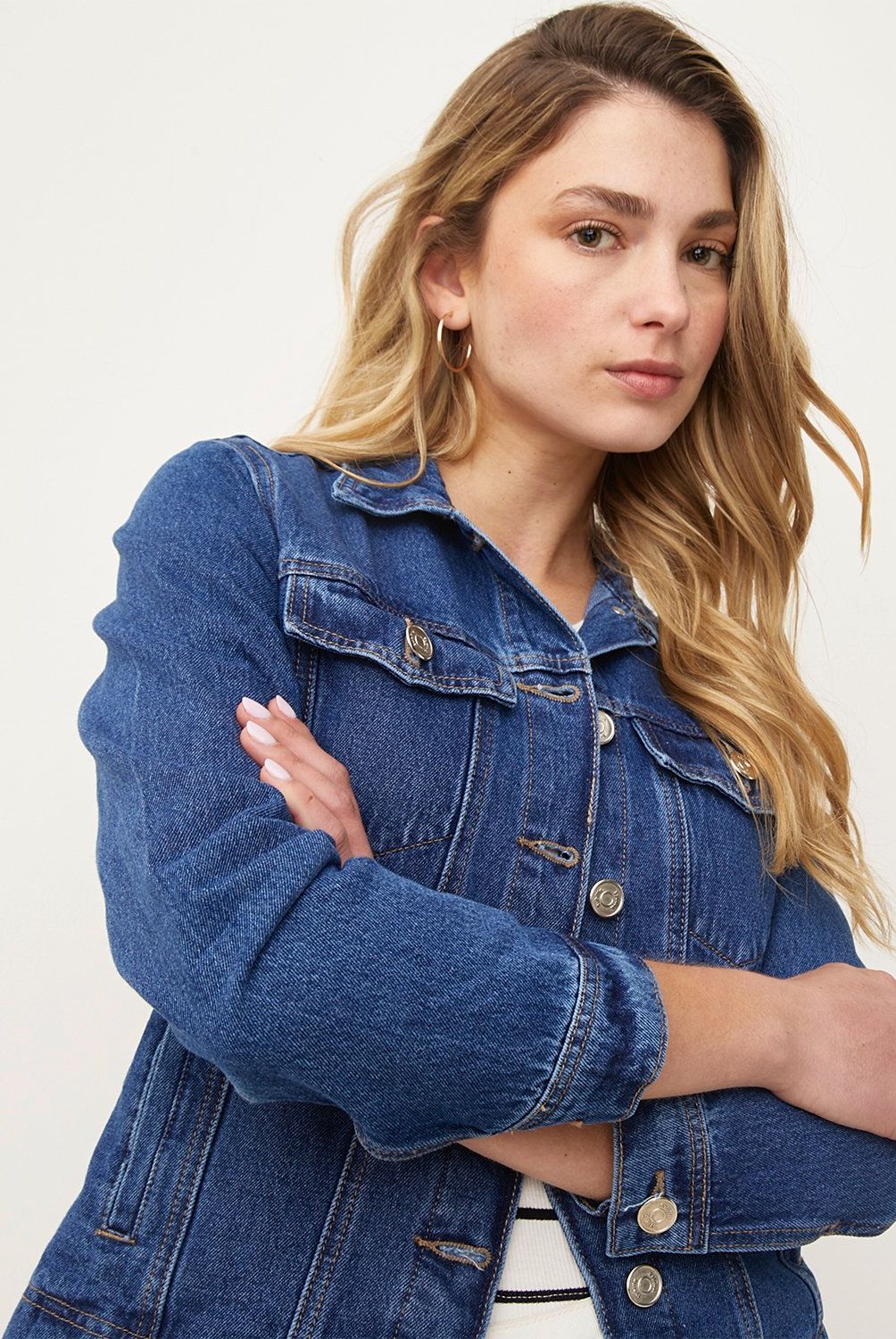 SYBILLA - Chaqueta Jeans Mujer Sybilla