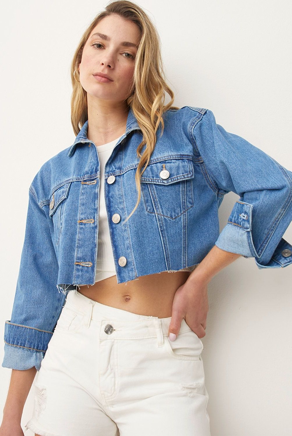 SYBILLA - Chaqueta Jeans Mujer Sybilla