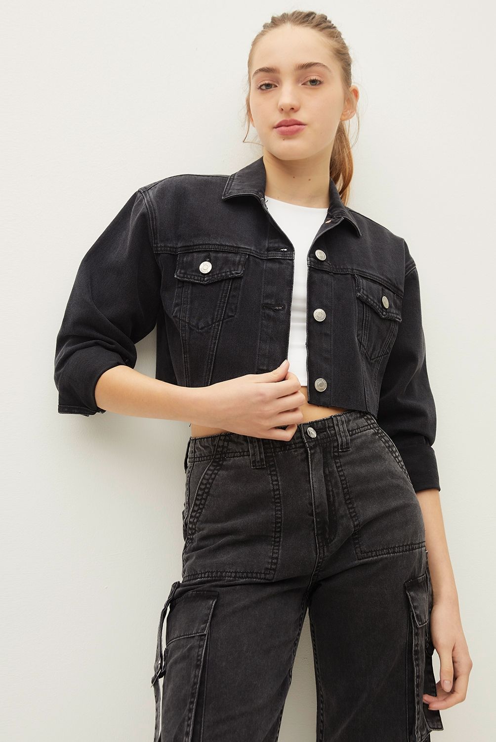 SYBILLA - Chaqueta Jeans Mujer Sybilla